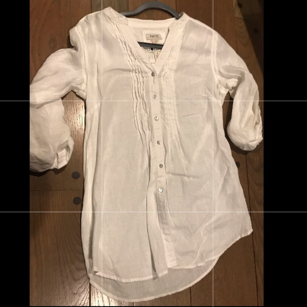Malvin I Love Linen top Small